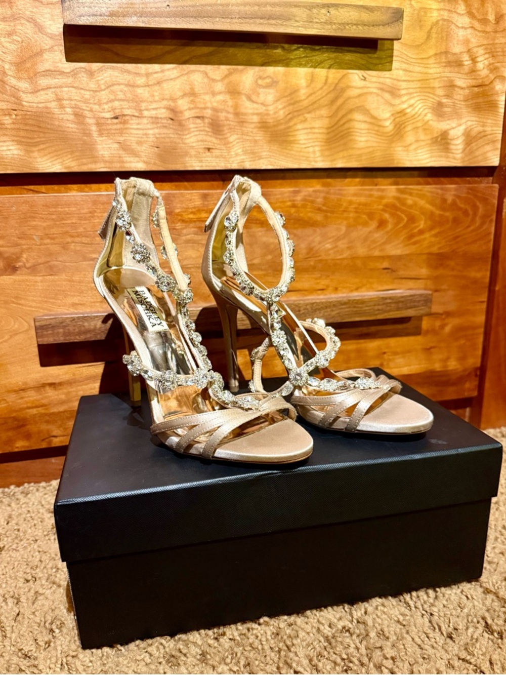 Badgley Mischka Thelma Strappy Heels